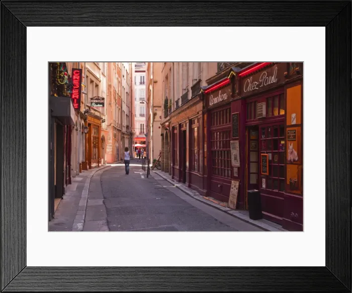 Framed Print : The narrow streets of Vieux Lyon, Lyon, Rhone, Rhone-Alpes, France, Europe Framed Print : The narrow streets of Vieux Lyon, Lyon, Rhone, Rhone-Alpes, France, Europe