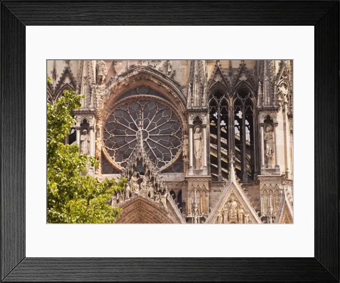 Framed Print : Gothic architecture on the Notre Dame de Reims cathedral, UNESCO World Heritage Site, Reims, Champagne-Ardenne, France, Europe Framed Print : Gothic architecture on the Notre Dame de Reims cathedral, UNESCO World Heritage Site, Reims, Champagne-Ardenne, France, Europe