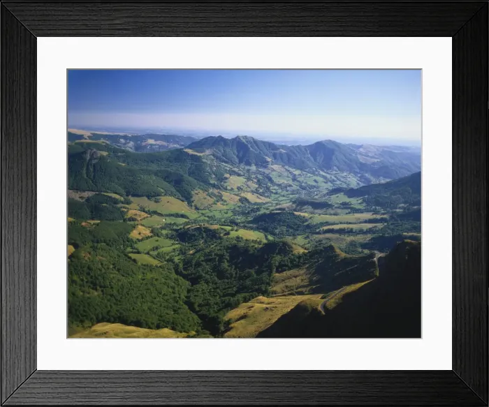 Framed Print : Jordanne Valley, France Framed Print : Jordanne Valley, France