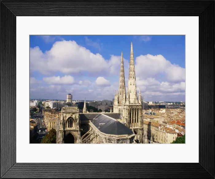 Framed Print : Cathedral, Bordeaux, France Framed Print : Cathedral, Bordeaux, France