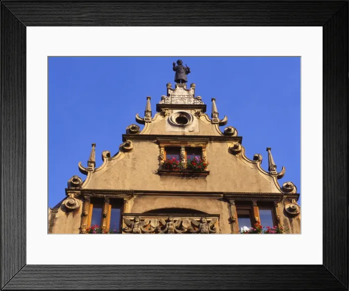 Framed Print : Maison des Tetes, Colmar, Alsace, France Framed Print : Maison des Tetes, Colmar, Alsace, France