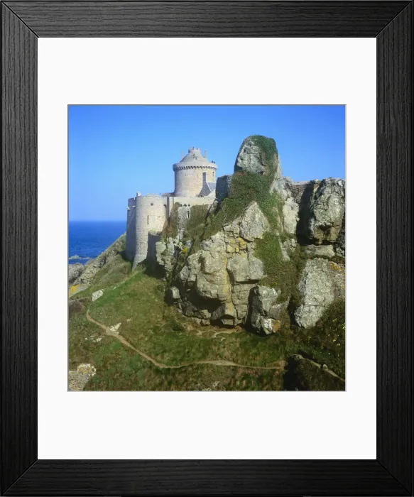 Framed Print : Fort la Latte, Emerald Coast, Britanny, France Framed Print : Fort la Latte, Emerald Coast, Britanny, France