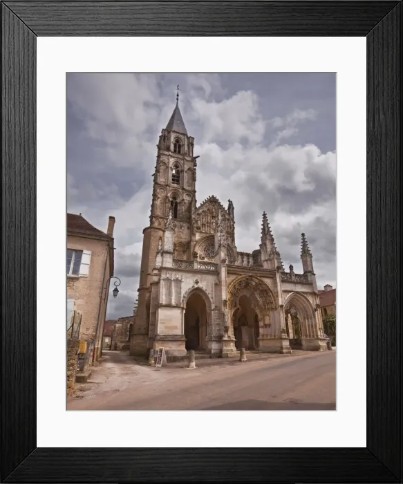 Framed Print : The beautiful gothic architecture of the church of Notre Dame, Saint Pere, Yonne, Burgundy, France, Europe Framed Print : The beautiful gothic architecture of the church of Notre Dame, Saint Pere, Yonne, Burgundy, France, Europe