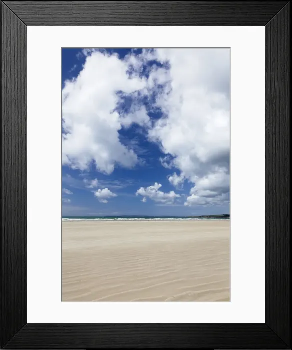 Framed Print : Sand beach, Pentrez Plage, Finistere, Brittany, France, Europe Framed Print : Sand beach, Pentrez Plage, Finistere, Brittany, France, Europe