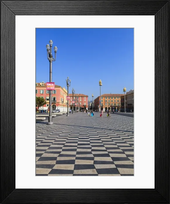 Framed Print : Place Massena, Nice, Alpes-Maritimes, Provence, Cote d Azur, French Riviera, France, Europe Framed Print : Place Massena, Nice, Alpes-Maritimes, Provence, Cote d Azur, French Riviera, France, Europe