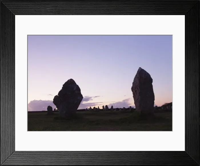 Framed Print : Megaliths of Alignements de Lagatjar, Camaret, Rade de Brest, Brittany, France, Europe Framed Print : Megaliths of Alignements de Lagatjar, Camaret, Rade de Brest, Brittany, France, Europe