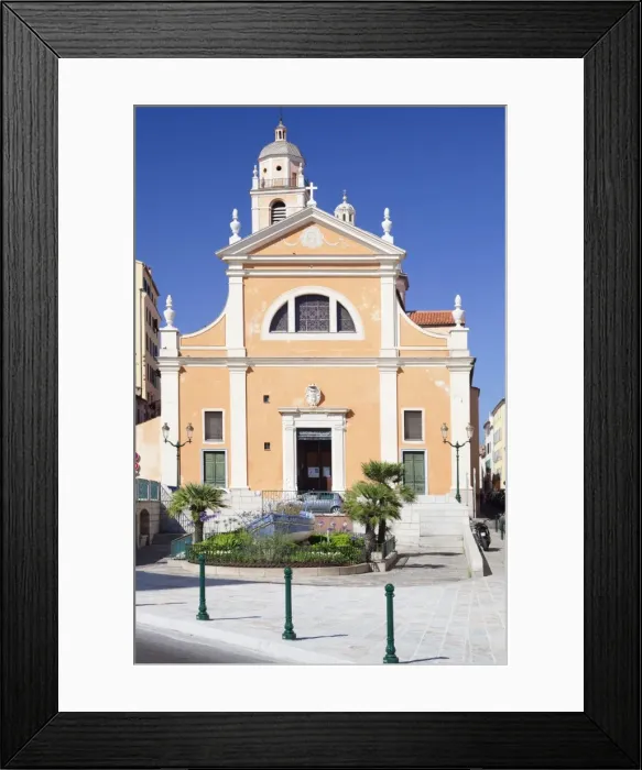 Framed Print : Cathedral, Ajaccio, Corsica, France, Mediterranean, Europe Framed Print : Cathedral, Ajaccio, Corsica, France, Mediterranean, Europe