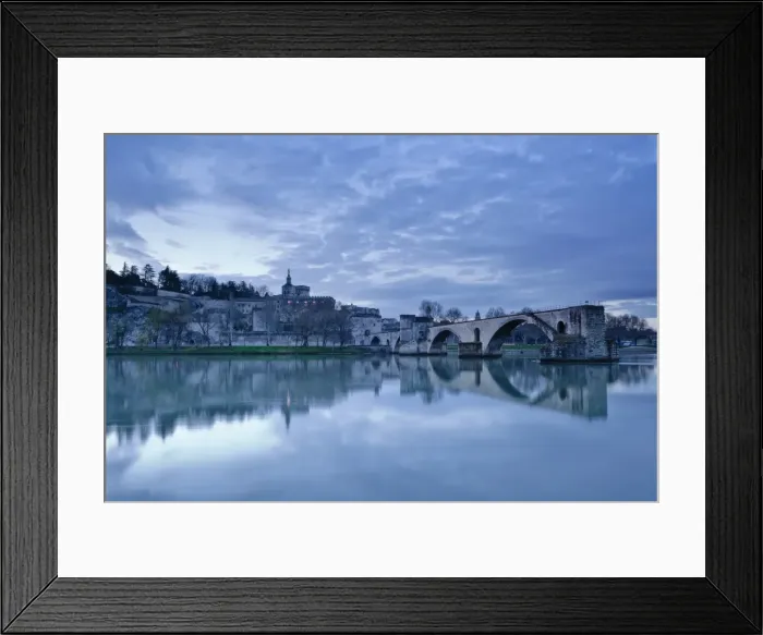 Framed Print : Saint-Benezet bridge dating from the 12th century, and the Palais des Papes, UNESCO World Heritage Site, across the Rhone river, Avignon, Vaucluse, France, Europe Framed Print : Saint-Benezet bridge dating from the 12th century, and the Palais des Papes, UNESCO World Heritage Site, across the Rhone river, Avignon, Vaucluse, France, Europe