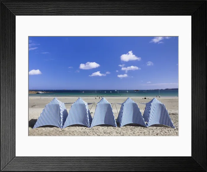Framed Print : Beach of Perros Guirec, Cote de Granit Rose, Cotes d Armor, Brittany, France, Europe Framed Print : Beach of Perros Guirec, Cote de Granit Rose, Cotes d Armor, Brittany, France, Europe