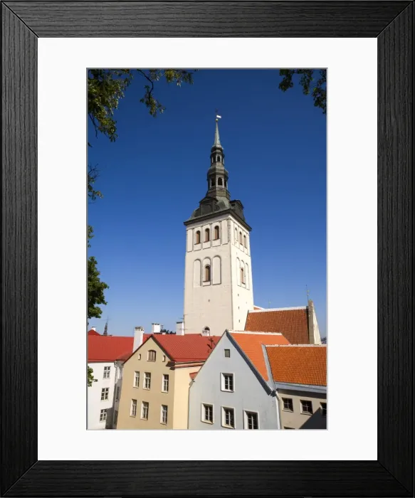 Framed Print : St. Nicholas Church, Tallinn, Estonia, Europe Framed Print : St. Nicholas Church, Tallinn, Estonia, Europe