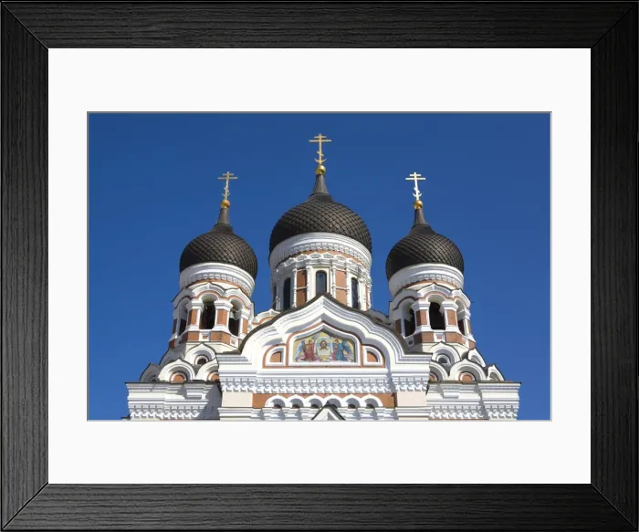 Framed Print : Facade of the Alexander Nevsky Church, Tallinn, Estonia, Europe Framed Print : Facade of the Alexander Nevsky Church, Tallinn, Estonia, Europe