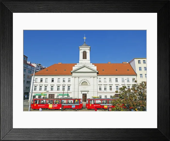 Framed Print : St. Ladislav church, Bratislava, Slovakia, Europe