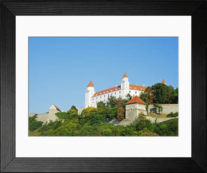 Framed Print : Bratislava Castle, Bratislava, Slovakia, Europe Framed Print : Bratislava Castle, Bratislava, Slovakia, Europe