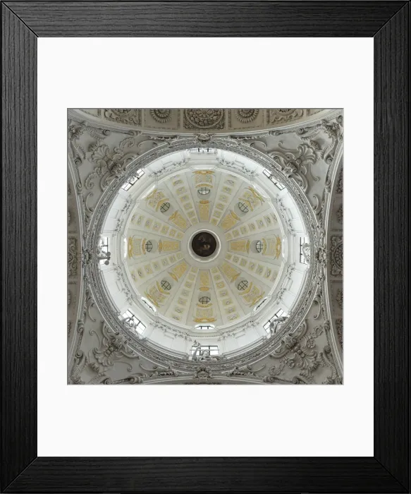 Framed Print : Cupola of the St. Kajetan Church (Theatinerkirche) (Theatiner Church), Odeonsplatz, Munich, Bavaria, Germany, Europe Framed Print : Cupola of the St. Kajetan Church (Theatinerkirche) (Theatiner Church), Odeonsplatz, Munich, Bavaria, Germany, Europe