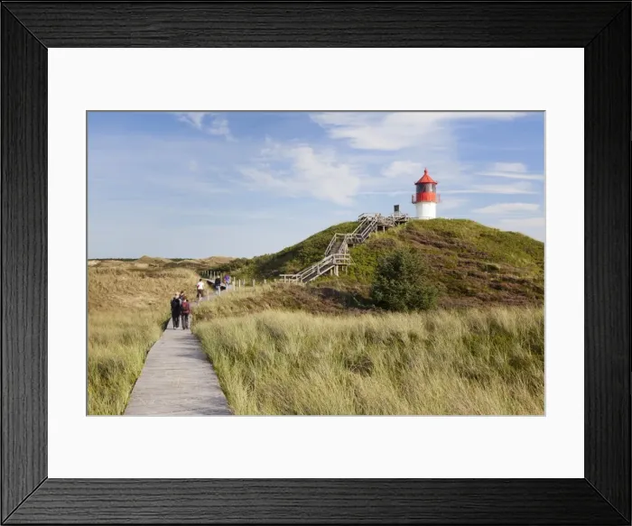 Framed Print : Nature path, Lighthouse Norddorf, Amrum, North Frisian Islands, Nordfriesland, Schleswig Holstein, Germany, Europe Framed Print : Nature path, Lighthouse Norddorf, Amrum, North Frisian Islands, Nordfriesland, Schleswig Holstein, Germany, Europe