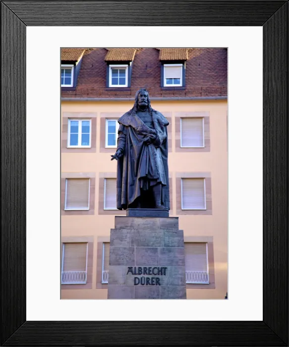 Framed Print : Statue of Albrecht Durer, Nuremberg, Bavaria, Germany, Europe Framed Print : Statue of Albrecht Durer, Nuremberg, Bavaria, Germany, Europe