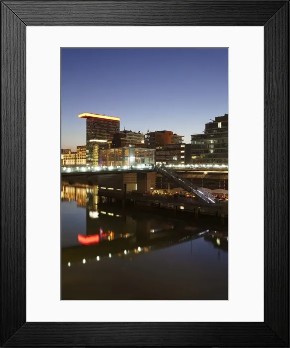 Framed Print : Cocktail bar Cubana and Colorium building, Media Harbour (Medienhafen), Dusseldorf, North Rhine Westphalia, Germany, Europe Framed Print : Cocktail bar Cubana and Colorium building, Media Harbour (Medienhafen), Dusseldorf, North Rhine Westphalia, Germany, Europe