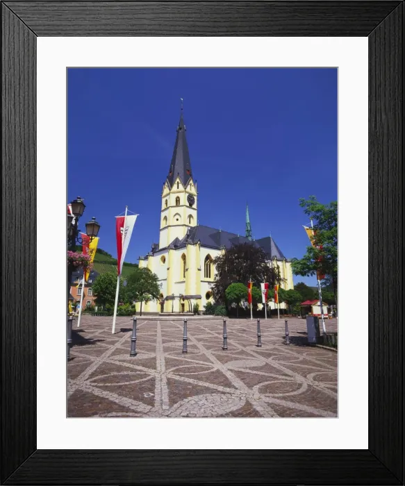 Framed Print : St. Laurentius Church, Bad Neuenahr-Ahrweiler, Germany Framed Print : St. Laurentius Church, Bad Neuenahr-Ahrweiler, Germany