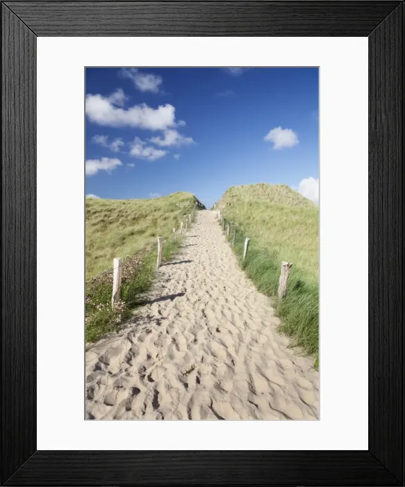Framed Print : Path through dunes, Sylt, North Frisian Islands, Nordfriesland, Schleswig Holstein, Germany, Europe Framed Print : Path through dunes, Sylt, North Frisian Islands, Nordfriesland, Schleswig Holstein, Germany, Europe