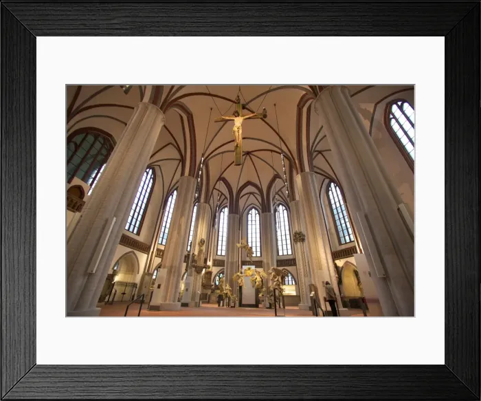 Framed Print : St. Nicholas Church, Berlin, Germany, Europe Framed Print : St. Nicholas Church, Berlin, Germany, Europe