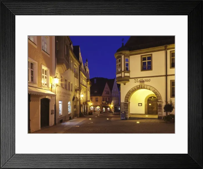 Framed Print : Town hall in the old town of Fussen, Ostallgau, Allgau, Bavaria, Germany, Europe Framed Print : Town hall in the old town of Fussen, Ostallgau, Allgau, Bavaria, Germany, Europe