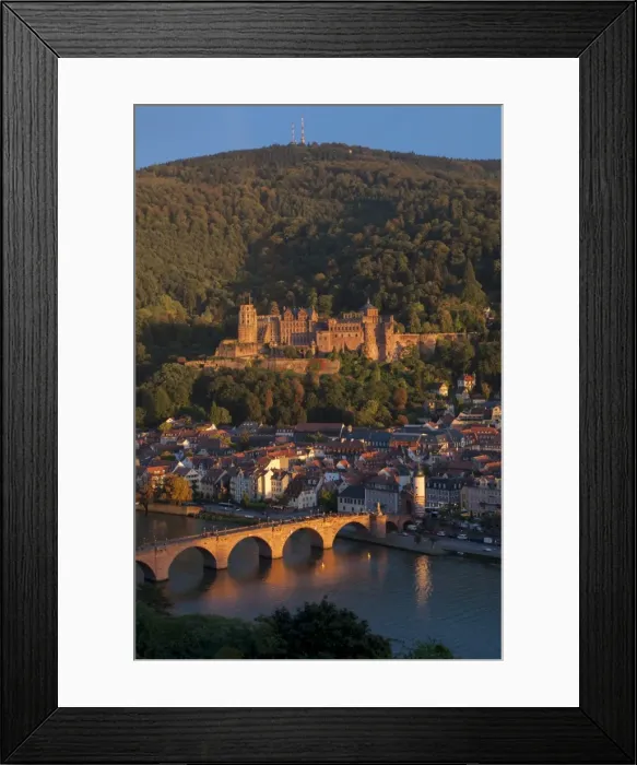 Framed Print : Alte Brucke over River Neckar at Heidelberg, Baden-Wurttemberg, Germany, Europe Framed Print : Alte Brucke over River Neckar at Heidelberg, Baden-Wurttemberg, Germany, Europe