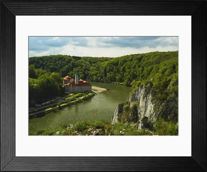 Framed Print : Weltenburg Monastery and River Danube, near Kelheim, Bavaria, Germany, Europe Framed Print : Weltenburg Monastery and River Danube, near Kelheim, Bavaria, Germany, Europe