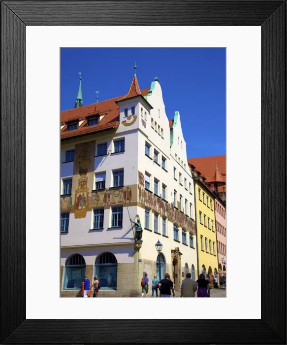 Framed Print : Historic building, Nuremberg, Bavaria, Germany, Europe Framed Print : Historic building, Nuremberg, Bavaria, Germany, Europe