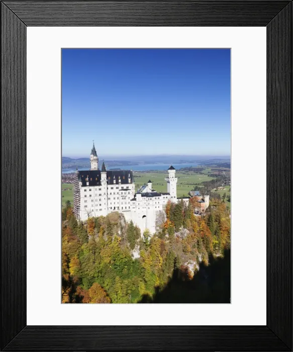 Framed Print : Neuschwanstein Castle, Hohenschwangau, Fussen, Ostallgau, Allgau, Allgau Alps, Bavaria, Germany, Europe Framed Print : Neuschwanstein Castle, Hohenschwangau, Fussen, Ostallgau, Allgau, Allgau Alps, Bavaria, Germany, Europe