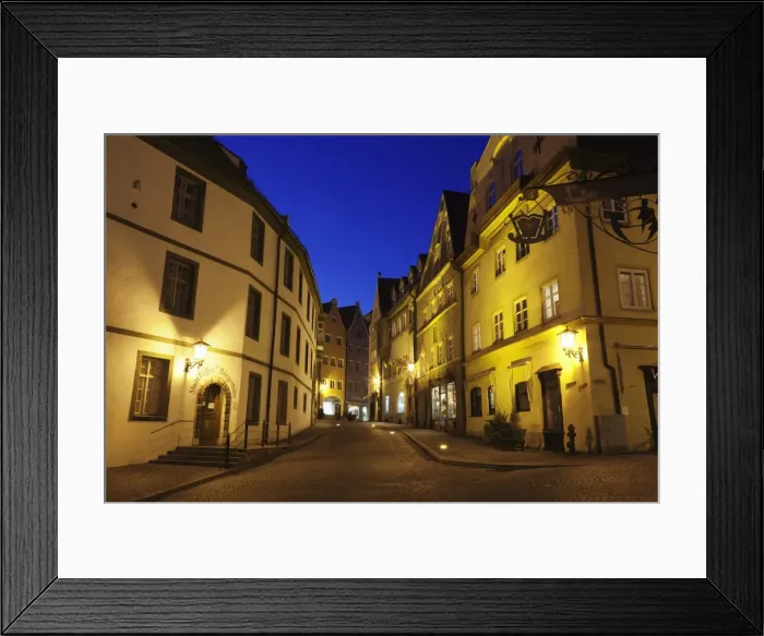 Framed Print : Old town of Fussen, Ostallgau, Allgau, Bavaria, Germany, Europe Framed Print : Old town of Fussen, Ostallgau, Allgau, Bavaria, Germany, Europe