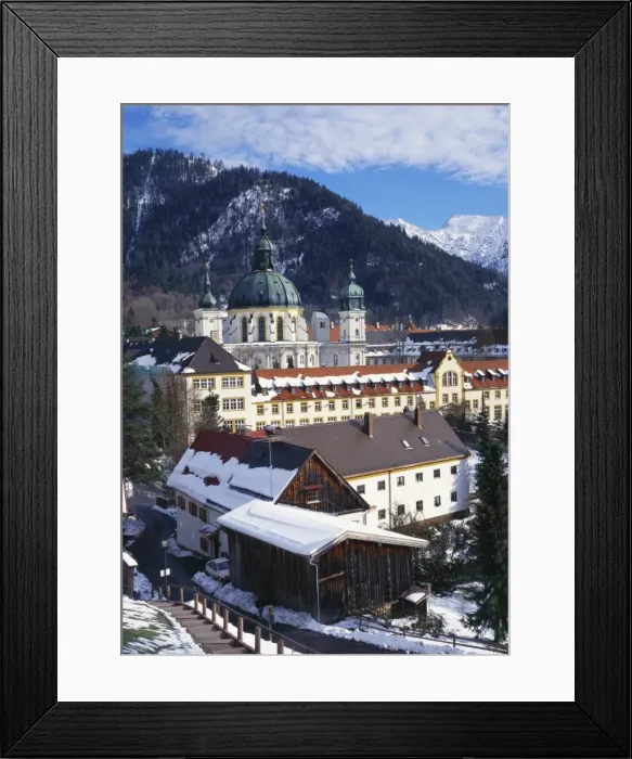 Framed Print : Ettal Monastery, Bavaria, Germany Framed Print : Ettal Monastery, Bavaria, Germany