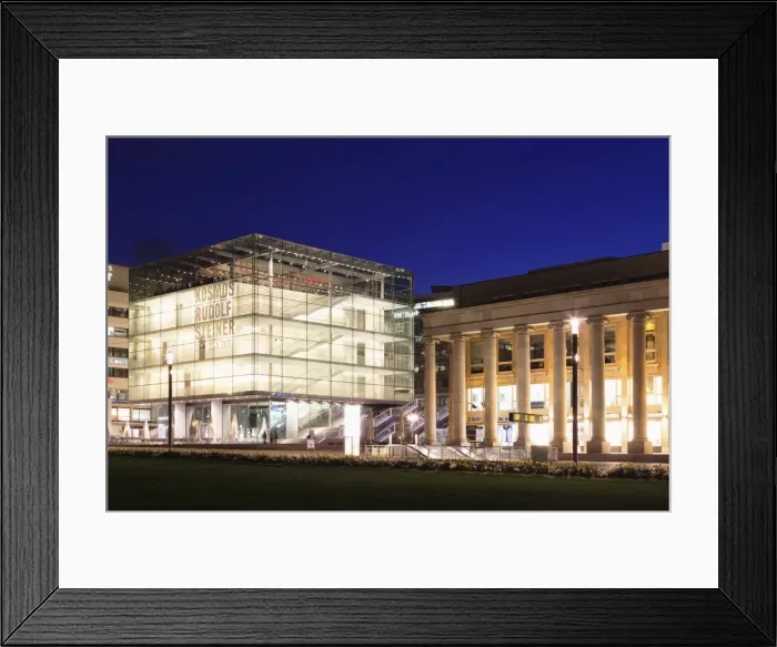 Framed Print : Konigsbau shopping centre and Kunstmuseum at Schlossplatz square, Stuttgart, Baden Wurttemberg, Germany, Europe Framed Print : Konigsbau shopping centre and Kunstmuseum at Schlossplatz square, Stuttgart, Baden Wurttemberg, Germany, Europe