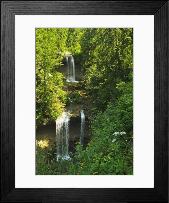 Framed Print : Scheidegg Waterfalls Nature Park, Scheidegg, Bavaria, Germany, Europe Framed Print : Scheidegg Waterfalls Nature Park, Scheidegg, Bavaria, Germany, Europe