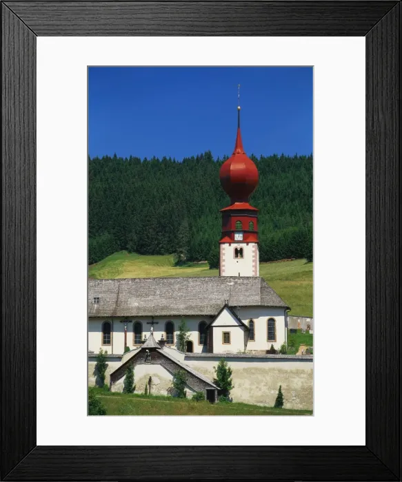 Framed Print : Church and Cemetery, Urach, Black Forest, Baden Wurttemberg, Bavaria, Germany Framed Print : Church and Cemetery, Urach, Black Forest, Baden Wurttemberg, Bavaria, Germany