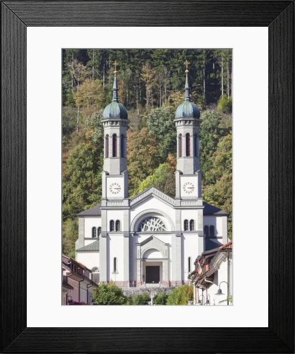 Framed Print : St. Johns church, Todtnau, Black Forest, Baden Wurttemberg, Germany, Europe Framed Print : St. Johns church, Todtnau, Black Forest, Baden Wurttemberg, Germany, Europe