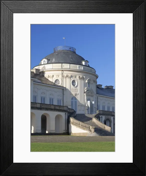 Framed Print : Schloss Solitude Castle, Stuttgart, Baden Wurttemberg, Germany. Europe Framed Print : Schloss Solitude Castle, Stuttgart, Baden Wurttemberg, Germany. Europe