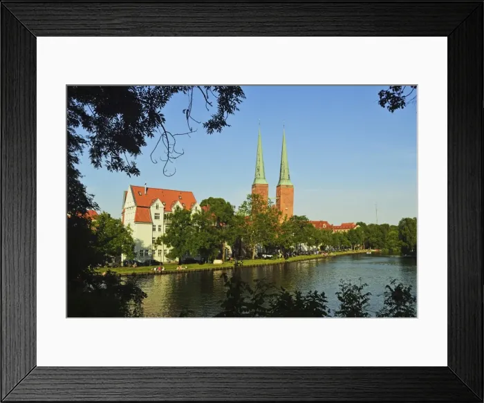 Framed Print : Old Town of Lubeck, UNESCO World Heritage Site, Schleswig-Holstein, Germany, Europe Framed Print : Old Town of Lubeck, UNESCO World Heritage Site, Schleswig-Holstein, Germany, Europe