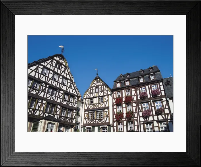 Framed Print : Bernkastel-kues, Mosel, Germany Framed Print : Bernkastel-kues, Mosel, Germany