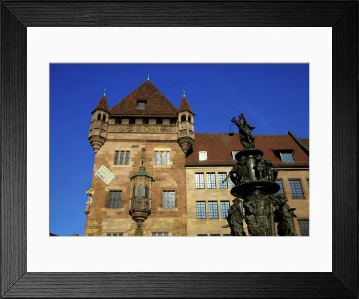 Framed Print : Nassau House, Nuremberg, Bavaria, Germany, Europe Framed Print : Nassau House, Nuremberg, Bavaria, Germany, Europe