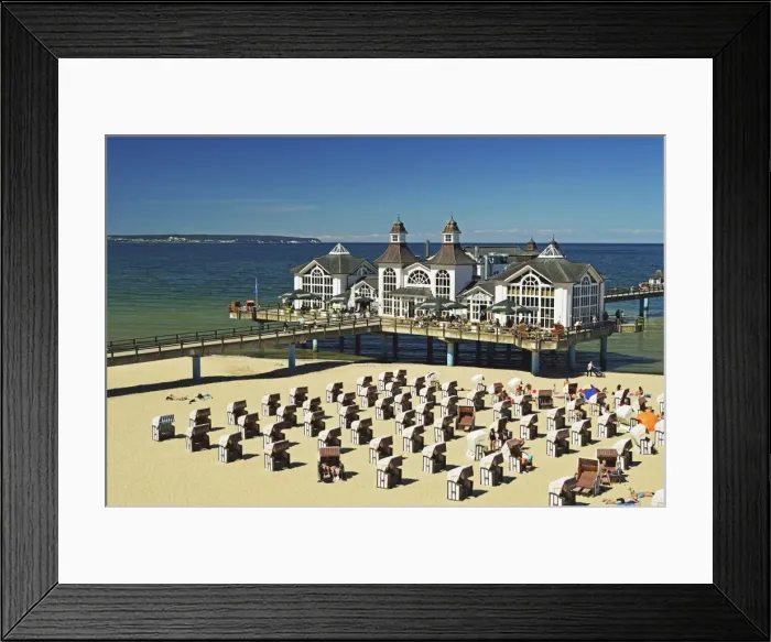 Framed Print : Seebruecke Sellin, Sellin, Ruegen Island (Rugen Island), Mecklenburg-Vorpommern, Germany, Baltic Sea, Europe Framed Print : Seebruecke Sellin, Sellin, Ruegen Island (Rugen Island), Mecklenburg-Vorpommern, Germany, Baltic Sea, Europe
