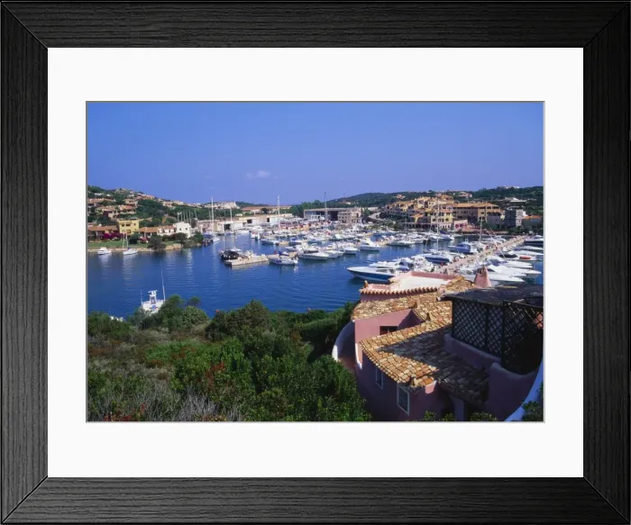 Framed Print : Porto Cervo, Costa Smeralda, Sardinia, Italy Framed Print : Porto Cervo, Costa Smeralda, Sardinia, Italy