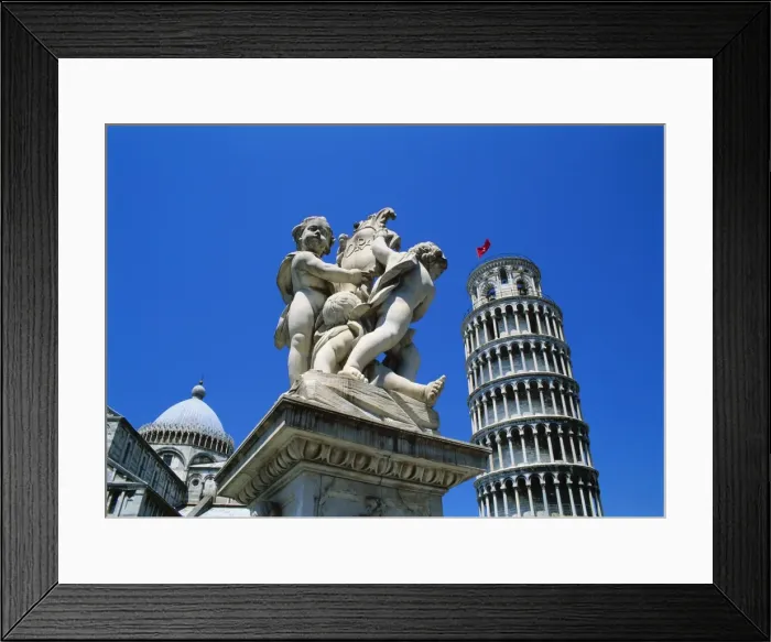 Framed Print : Leaning Tower of Pisa, Pisa, Italy, Europe Framed Print : Leaning Tower of Pisa, Pisa, Italy, Europe