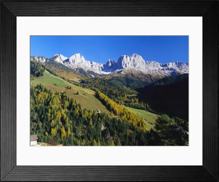 Framed Print : Trentino-Alto Adige and the Dolomite Mountains, Italy Framed Print : Trentino-Alto Adige and the Dolomite Mountains, Italy