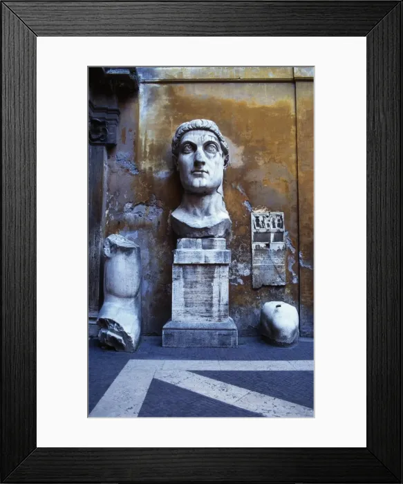 Framed Print : Incomplete Statue, Palace of the Conservatori, Rome, Italy Framed Print : Incomplete Statue, Palace of the Conservatori, Rome, Italy