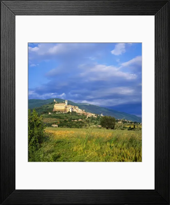 Framed Print : Assisi, Umbria, Italy Framed Print : Assisi, Umbria, Italy