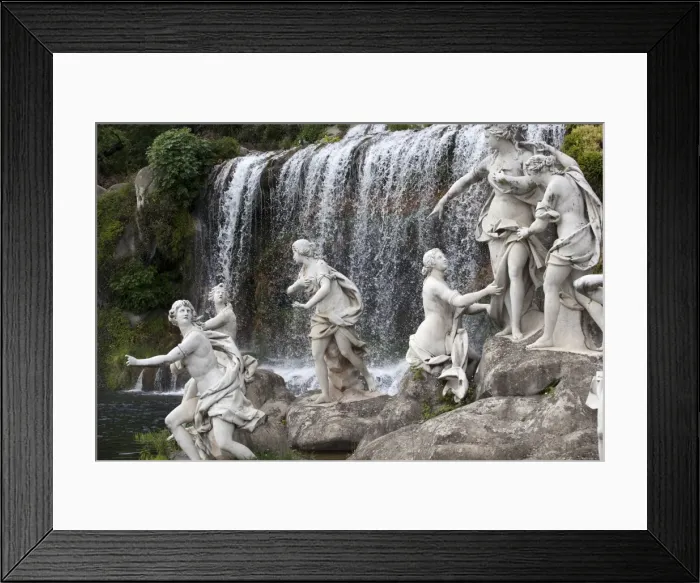 Framed Print : The Dianas waterfalls, Caserta, Campania, Italy, Europe Framed Print : The Dianas waterfalls, Caserta, Campania, Italy, Europe