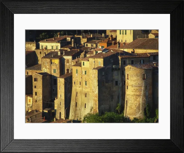 Framed Print : Buildings in Maremma, Tuscany, Italy Framed Print : Buildings in Maremma, Tuscany, Italy