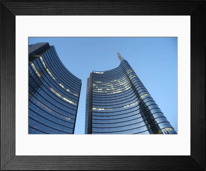Framed Print : Modern building, Gae Aulenti Square, Milan, Lombardy, Italy, Europe Framed Print : Modern building, Gae Aulenti Square, Milan, Lombardy, Italy, Europe