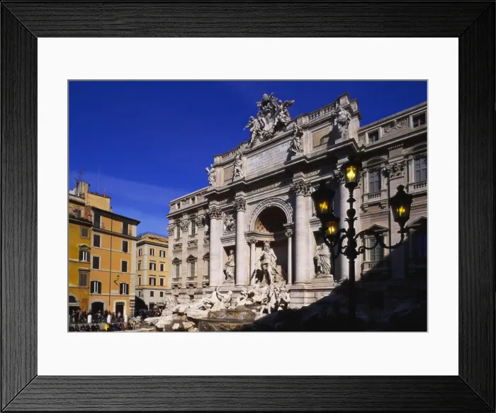 Framed Print : Trevi Fountain, Rome, Italy Framed Print : Trevi Fountain, Rome, Italy