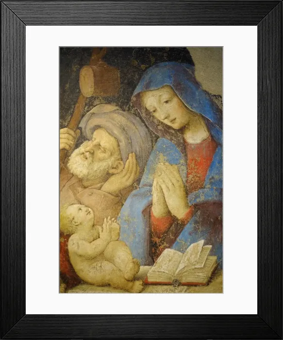 Framed Print : Sacra Famiglia by Amico Aspertini, dated 1518, Pincoteca Nazionale Art Gallery, Bologna, Emilia-Romagna, Italy, Europe Framed Print : Sacra Famiglia by Amico Aspertini, dated 1518, Pincoteca Nazionale Art Gallery, Bologna, Emilia-Romagna, Italy, Europe